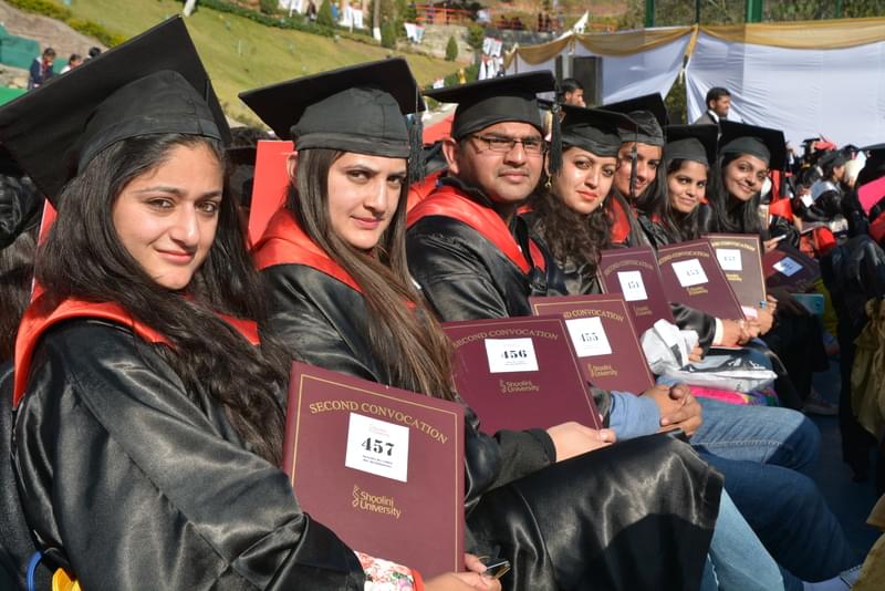 Faculty of Basic Sciences, Shoolini University Solan Convocation photo 6