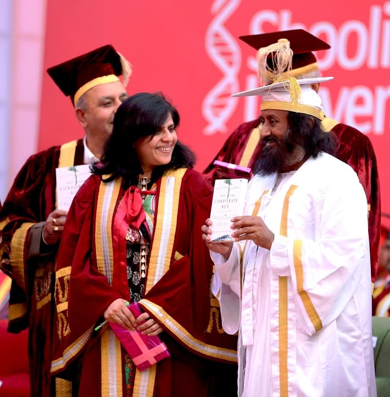 Faculty of Basic Sciences, Shoolini University Solan Convocation photo 7