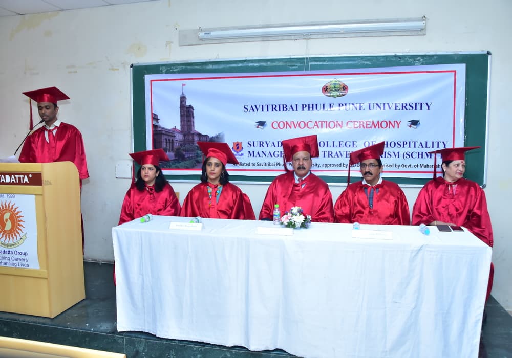 Suryadatta College of Hospitality Management and Travel Tourism Pune Convocation photo 2