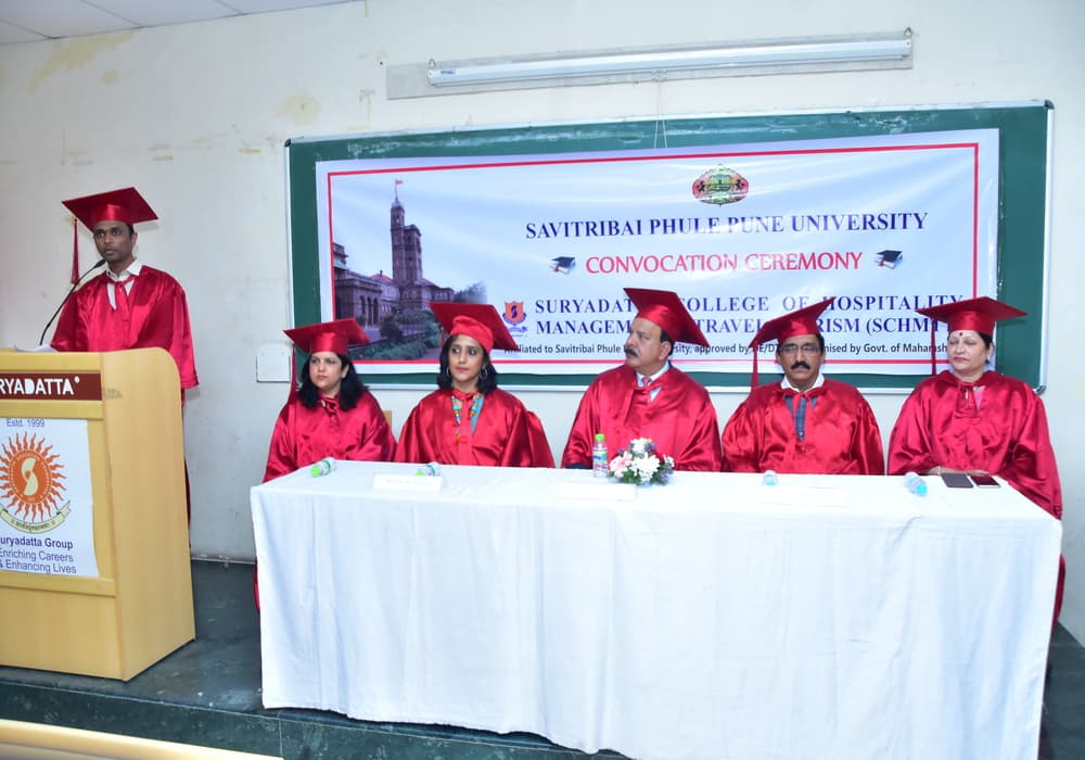 Suryadatta College of Hospitality Management and Travel Tourism Pune Convocation photo 3