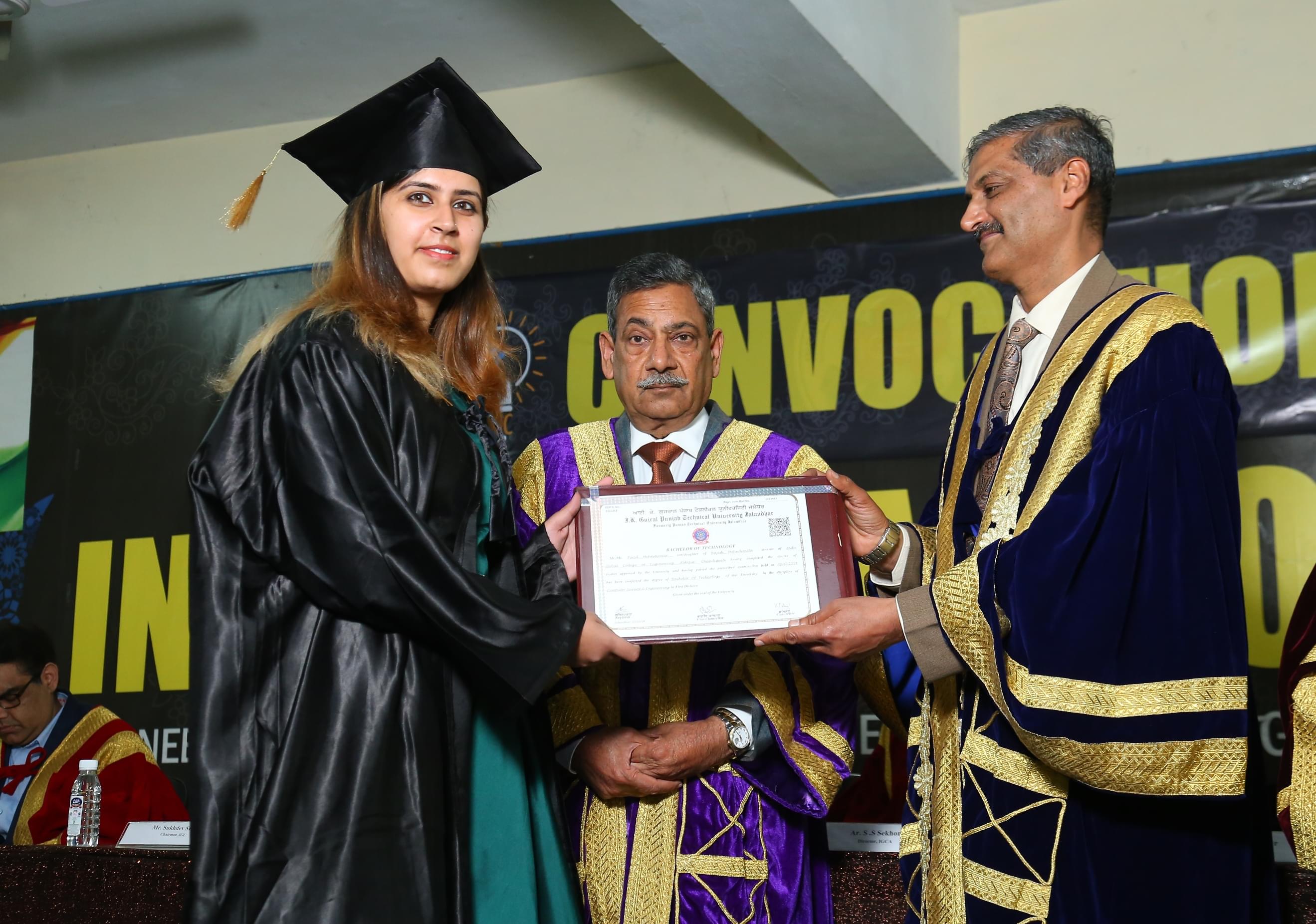 Indo Global Group of Colleges Mohali Convocation photo 1