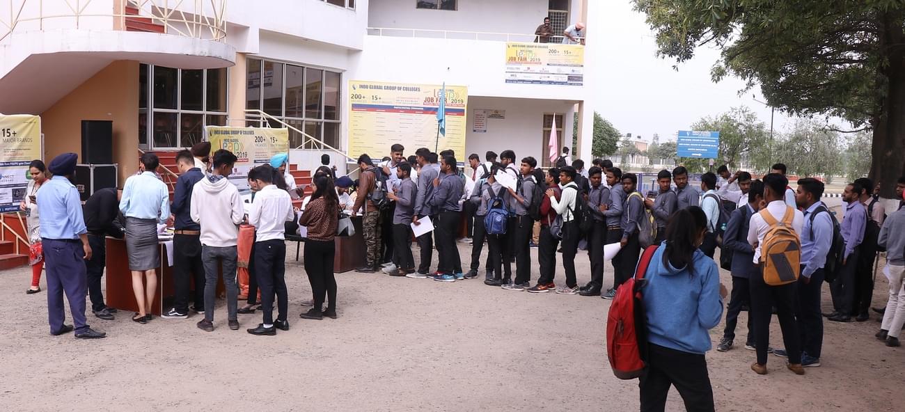 Indo Global Group of Colleges Mohali Job Fair photo 7