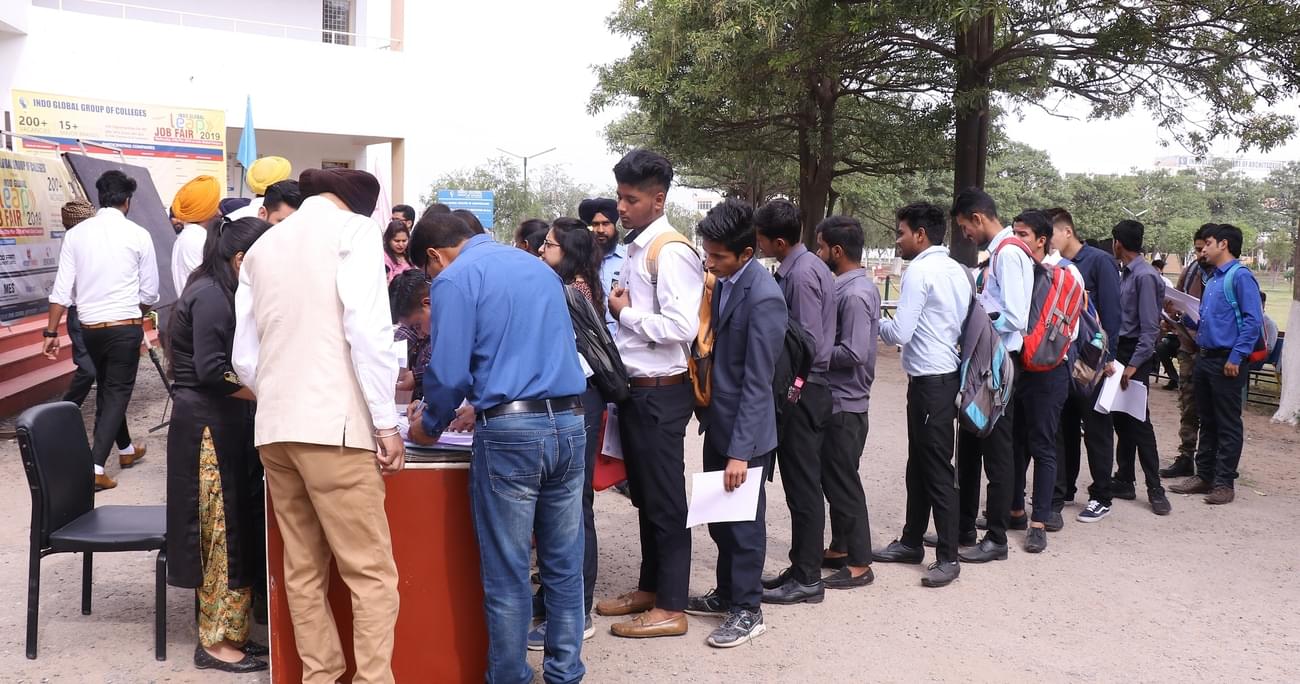 Indo Global Group of Colleges Mohali Job Fair photo 13