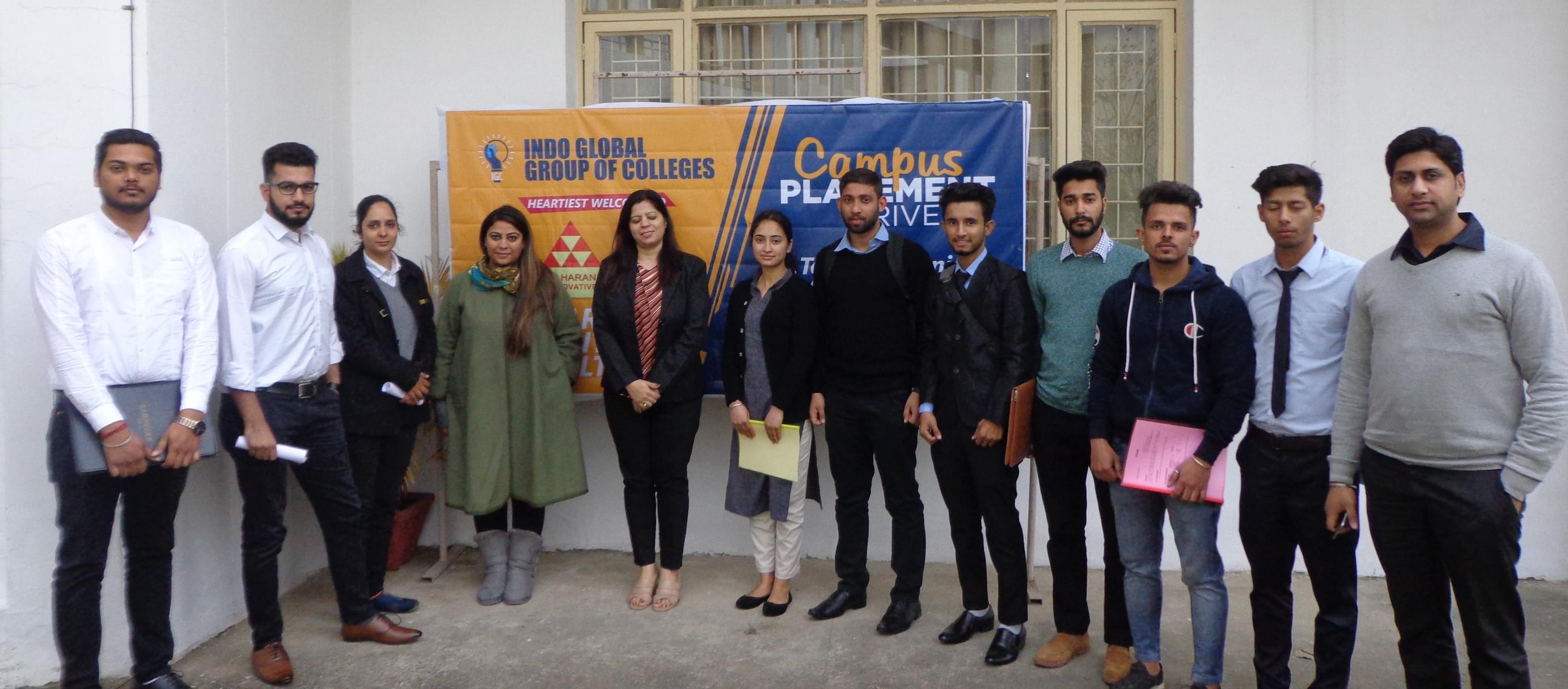 Indo Global Group of Colleges Mohali Placements photo 3