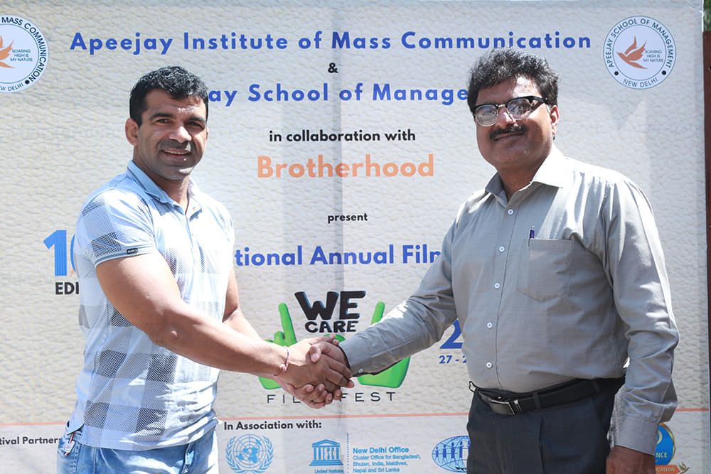 Apeejay Institute of Mass Communication New Delhi We Care Film Festival photo 5