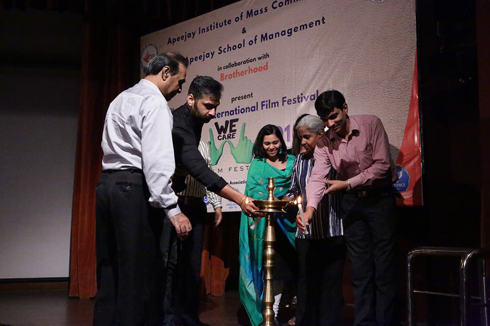 Apeejay Institute of Mass Communication New Delhi We Care Film Festival photo 8