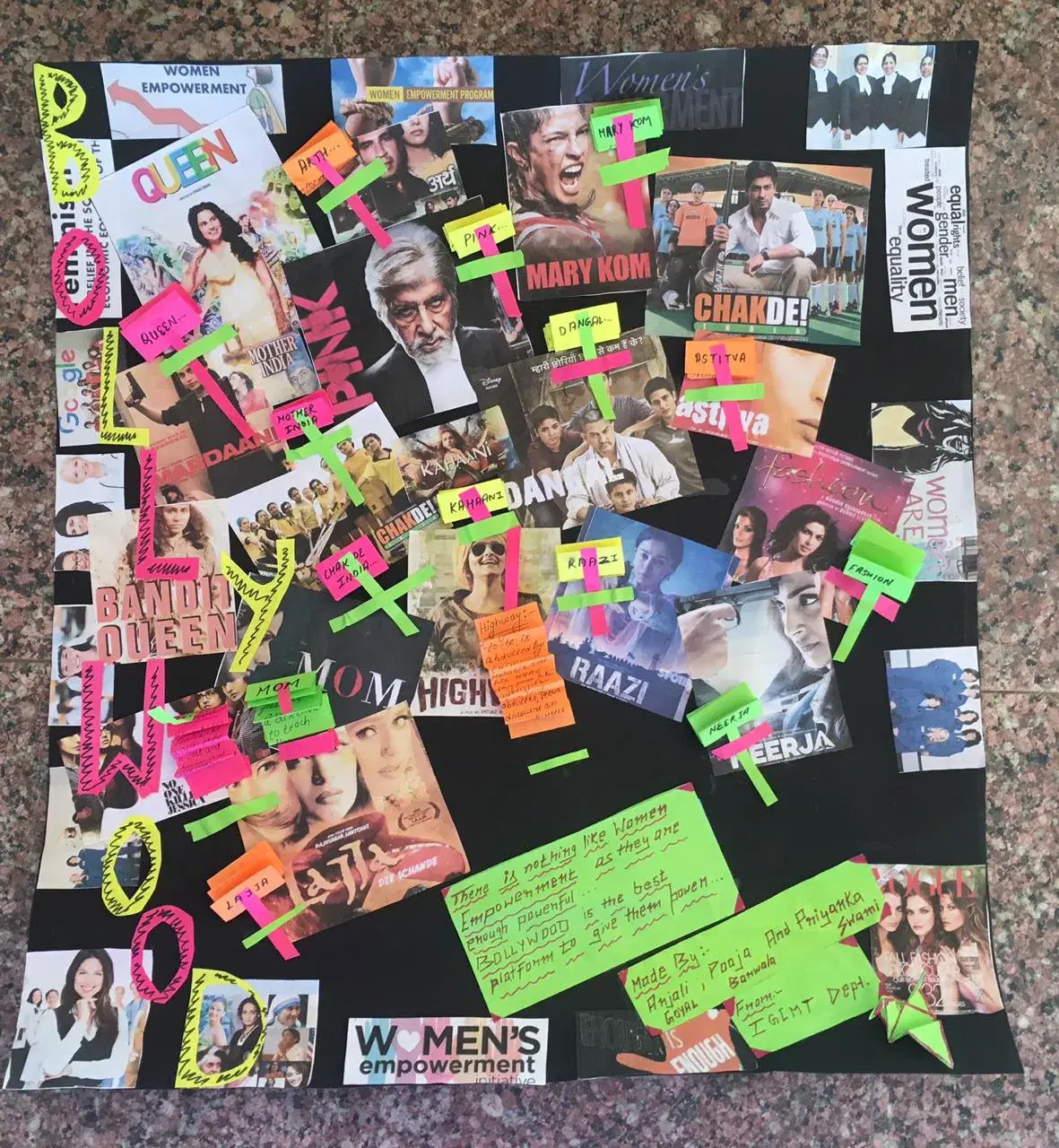 Indo Global College of Architecture Mohali Collage Making Competition photo 7