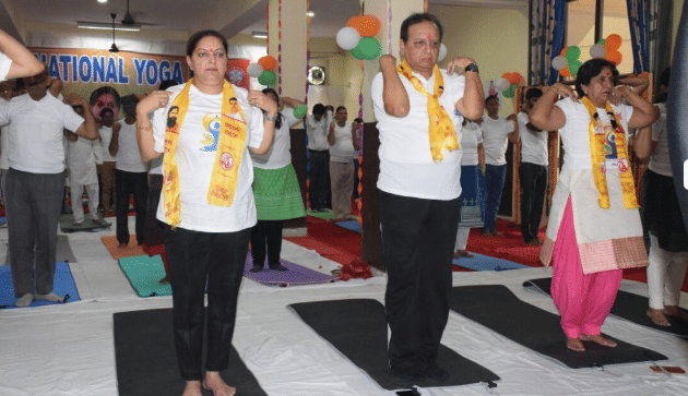 Gurugram University Yoga Day photo 1