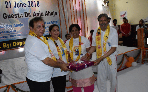 Gurugram University Yoga Day photo 2