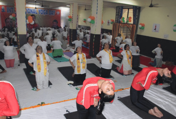 Gurugram University Yoga Day photo 3