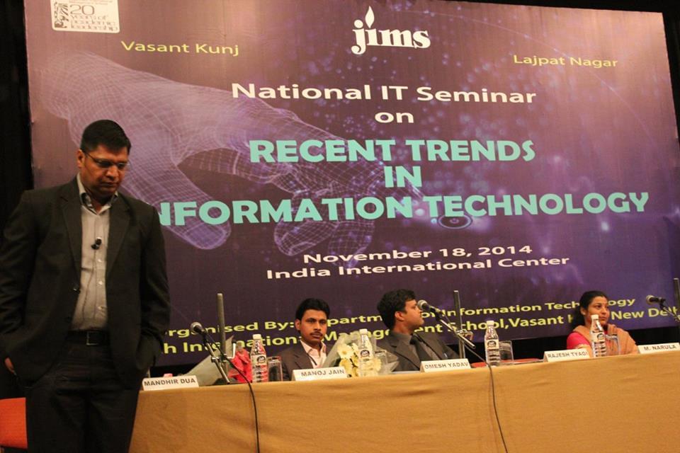 JIMS Vasant Kunj II IT Seminar photo 4