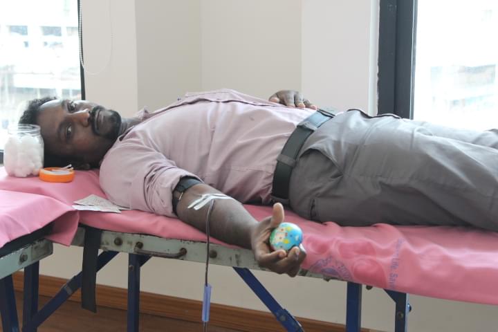 Crescent School of Business Chennai Blood Donation Camp photo 3