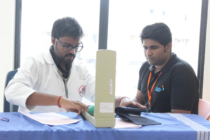 Crescent School of Business Chennai Blood Donation Camp photo 6