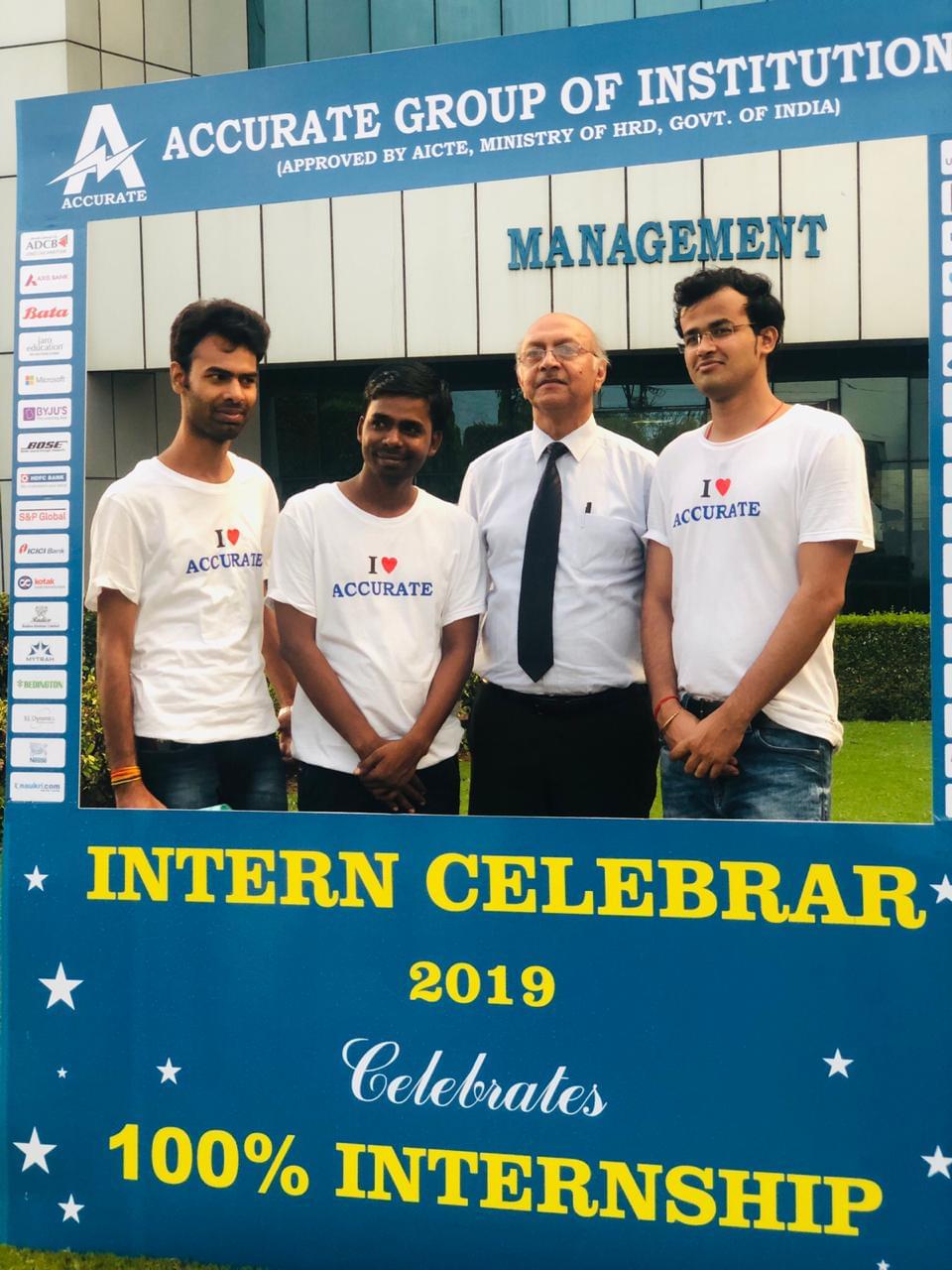 Accurate Institute of Management and Technology Greater Noida Internship Celebration photo 3