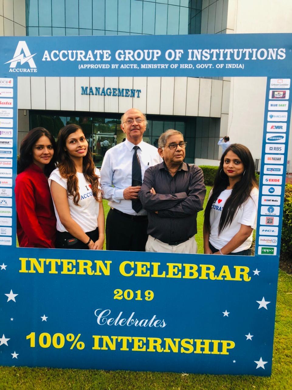 Accurate Institute of Management and Technology Greater Noida Internship Celebration photo 5