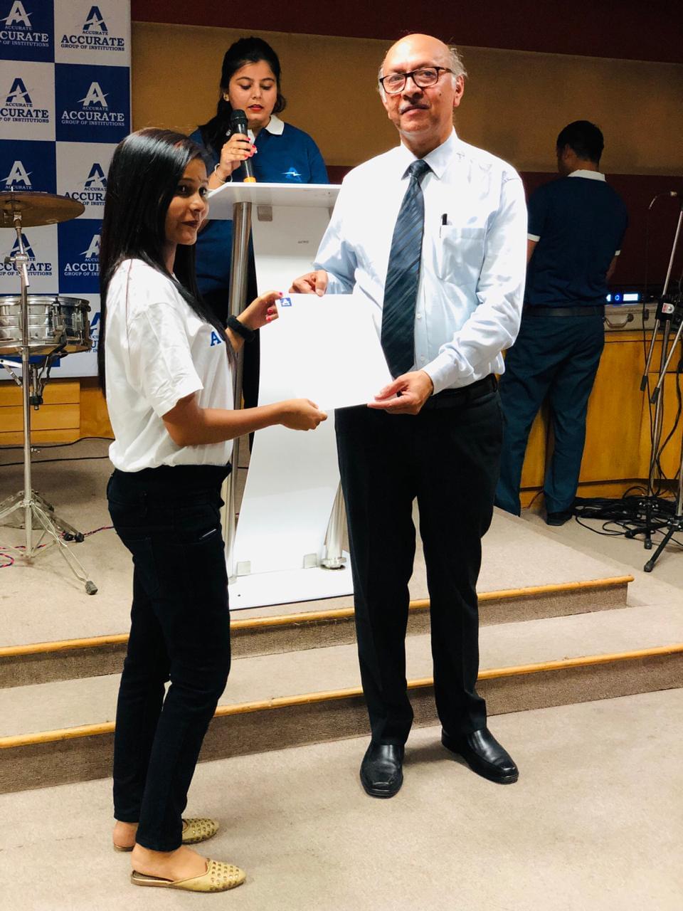 Accurate Institute of Management and Technology Greater Noida Internship Celebration photo 15