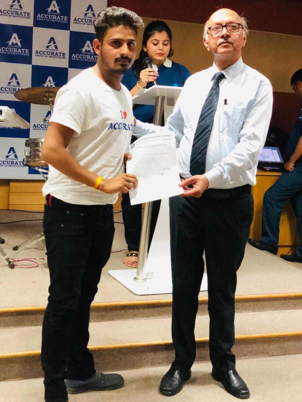 Accurate Institute of Management and Technology Greater Noida Internship Celebration photo 16