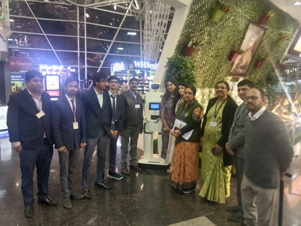 Acropolis Institute of Technology & Research Indore Airport Robot Project photo 2