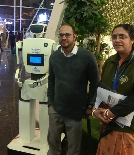 Acropolis Institute of Technology & Research Indore Airport Robot Project photo 3