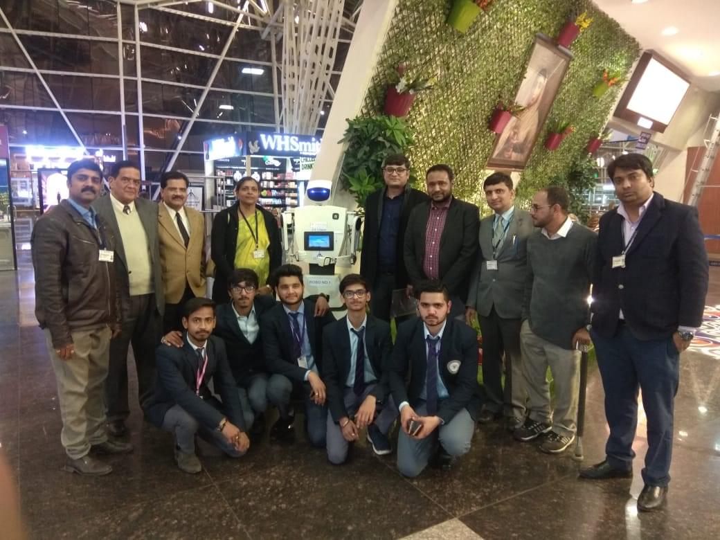 Acropolis Institute of Technology & Research Indore Airport Robot Project photo 5