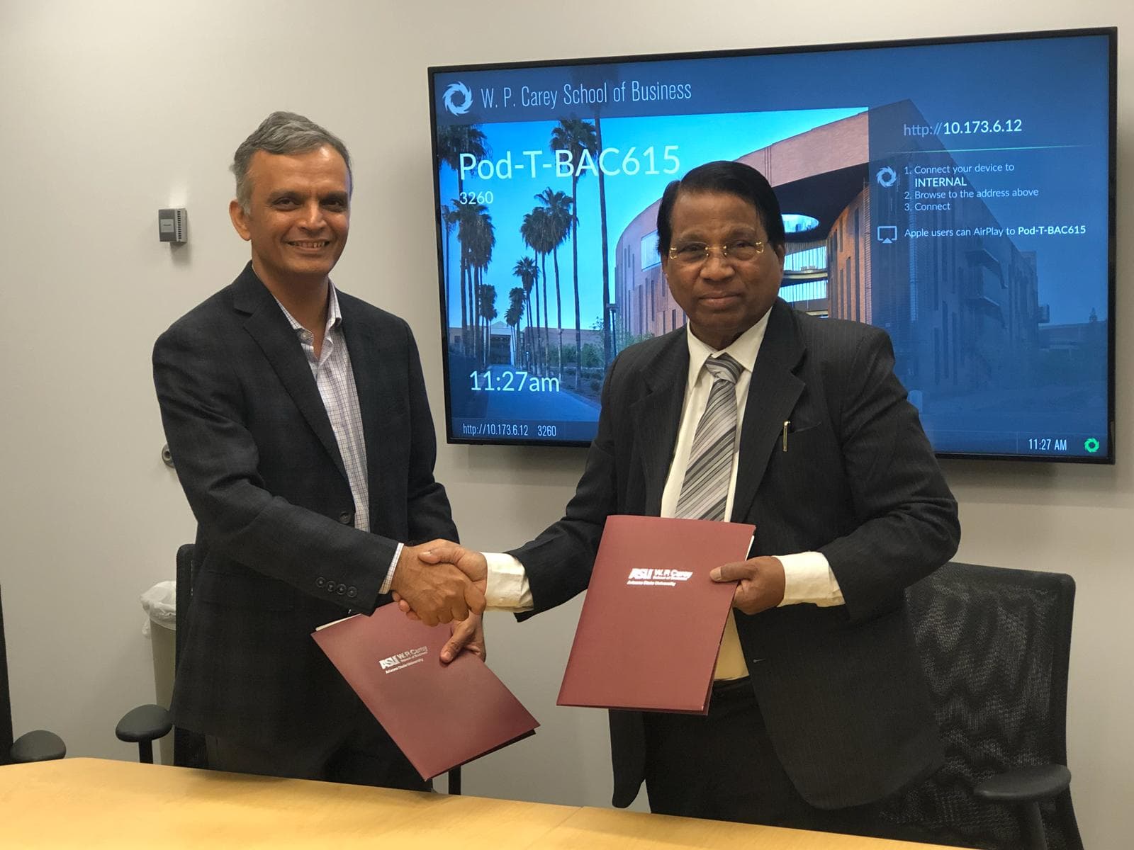 VITAP School of Business Guntur VIT-AP - ASU Agreement Signing photo 2