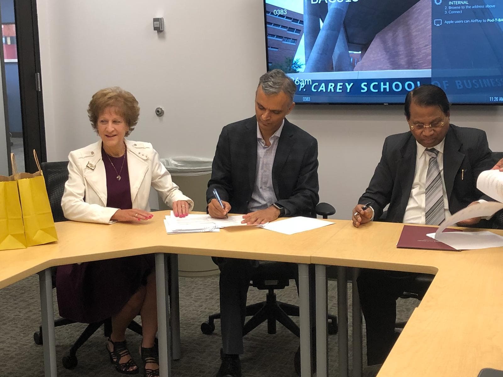 VITAP School of Business Guntur VIT-AP - ASU Agreement Signing photo 1