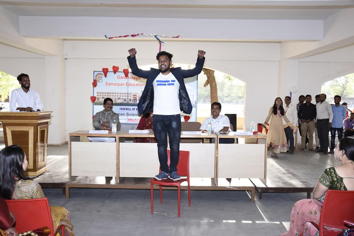 Samarpan Science and Commerce College Gandhinagar Farewell photo 6