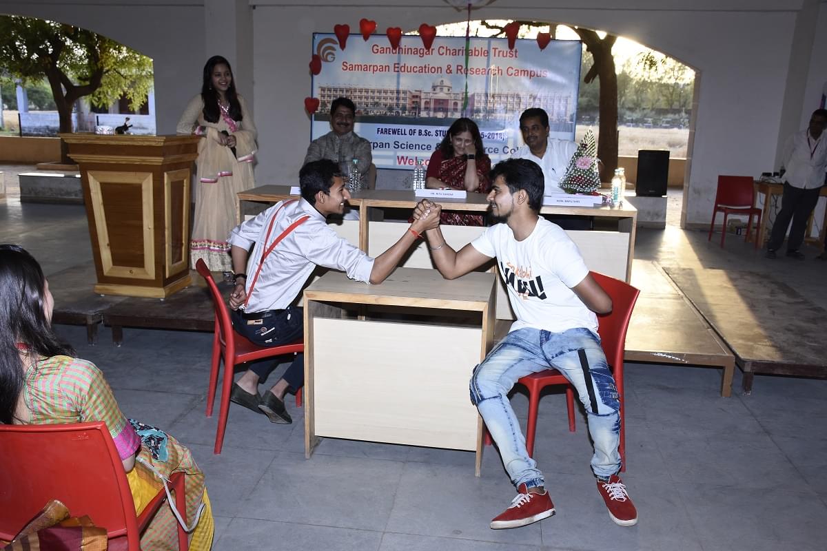 Samarpan Science and Commerce College Gandhinagar Farewell photo 7