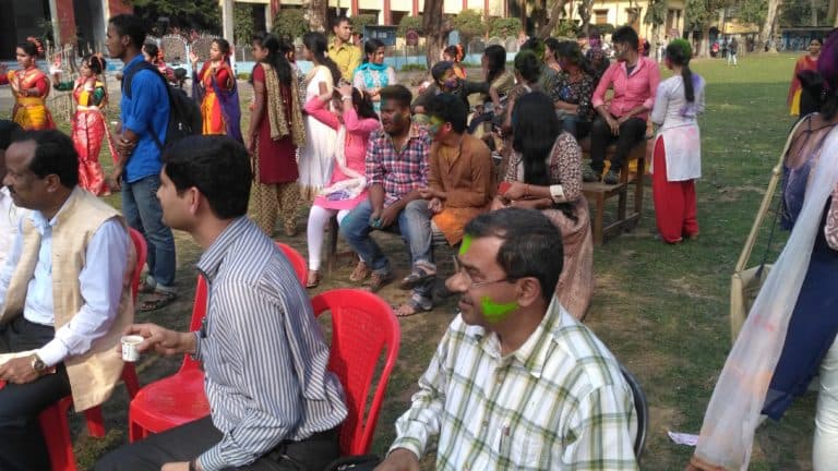Ananda Chandra College Jalpaiguri Holi Celebration photo 2