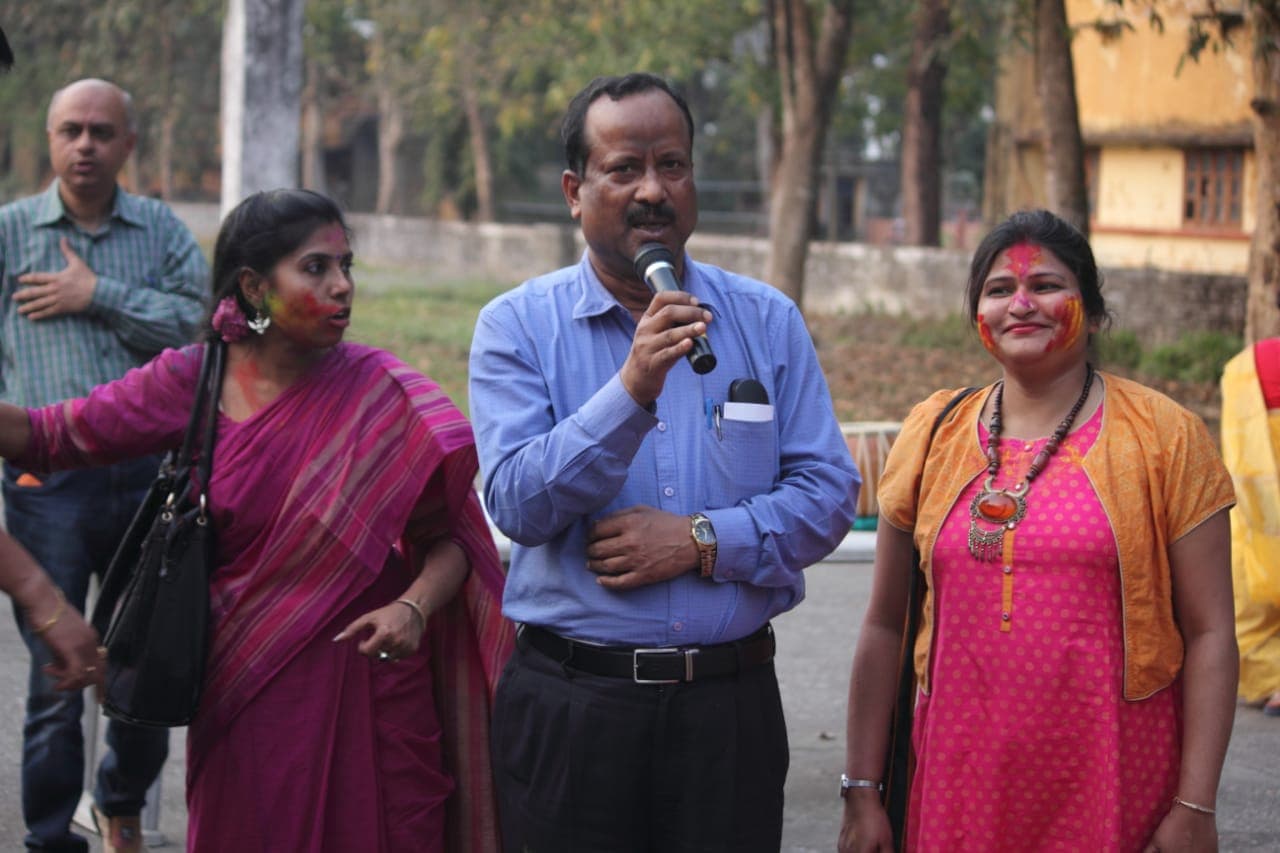 Ananda Chandra College Jalpaiguri Holi Celebration photo 7