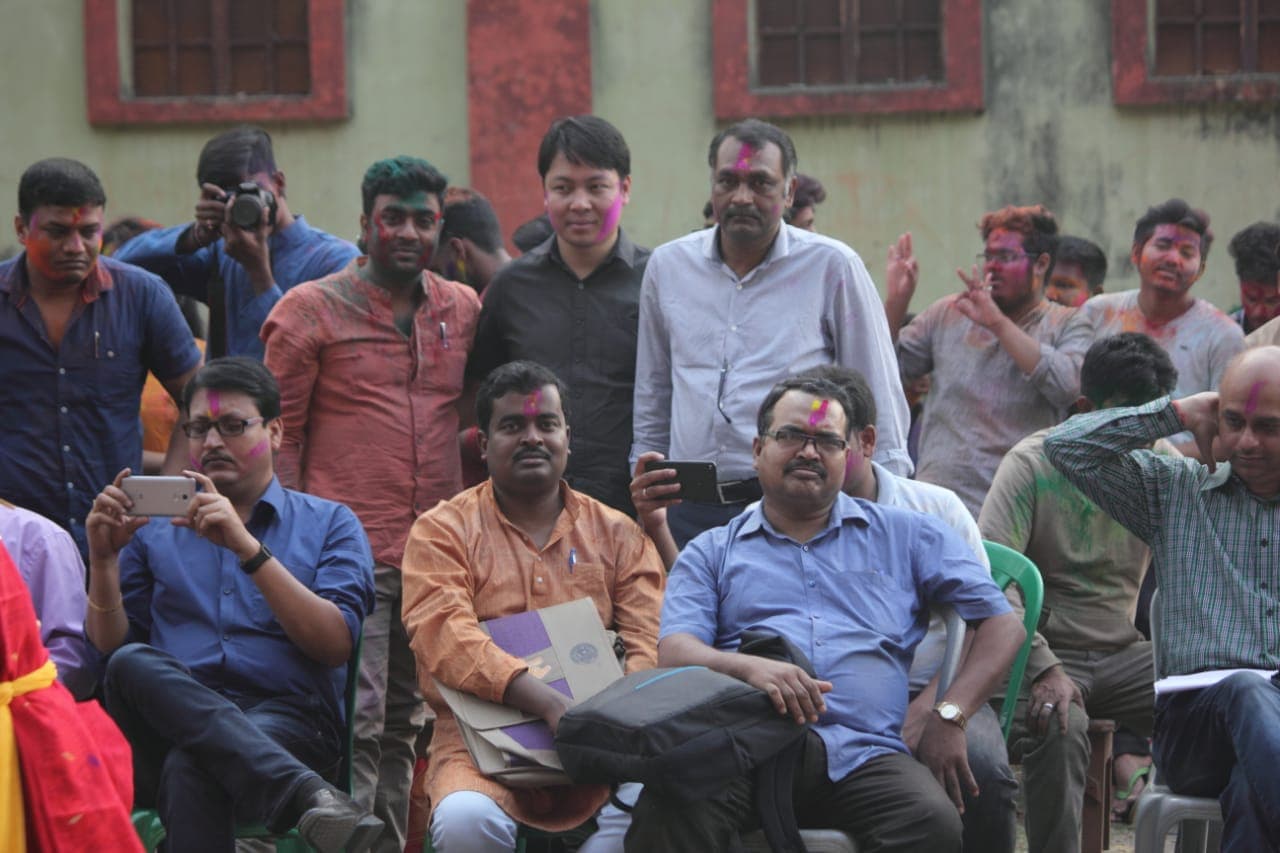 Ananda Chandra College Jalpaiguri Holi Celebration photo 10