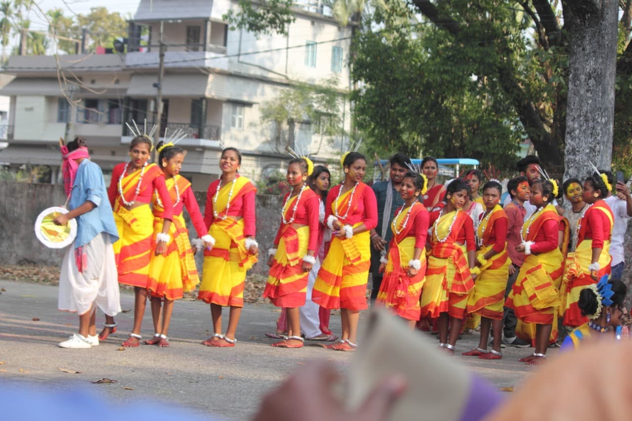 Ananda Chandra College Jalpaiguri Holi Celebration photo 11