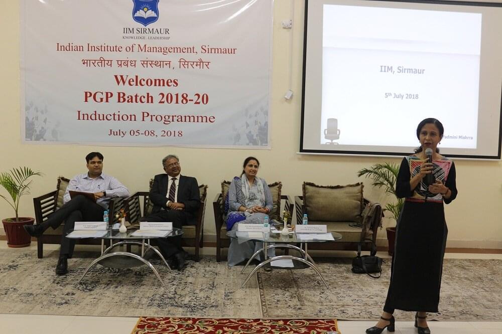 IIM Sirmaur INDUCTION CEREMONY photo 4