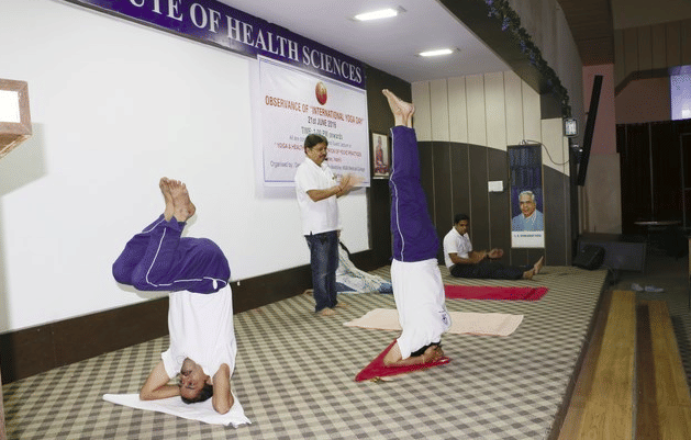 MGMIHS Yoga Day photo 3
