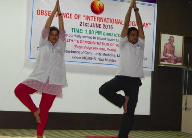 MGMIHS Yoga Day photo 1