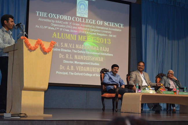 The Oxford College of Science Bangalore Events and Activities photo 11