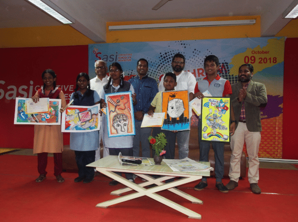 Sasi Creative School of Architecture Coimbatore Painting Competition photo 4