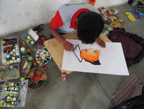 Sasi Creative School of Architecture Coimbatore Painting Competition photo 5
