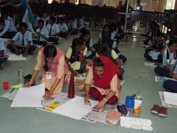 Sasi Creative School of Architecture Coimbatore Painting Competition photo 6