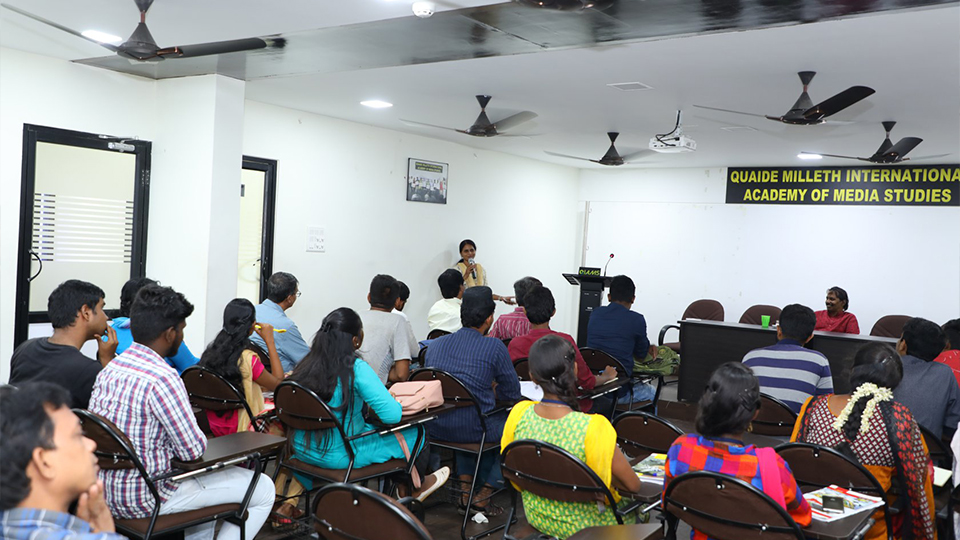 Quaide Milleth International Academy of Media Studies Chennai Events photo 4
