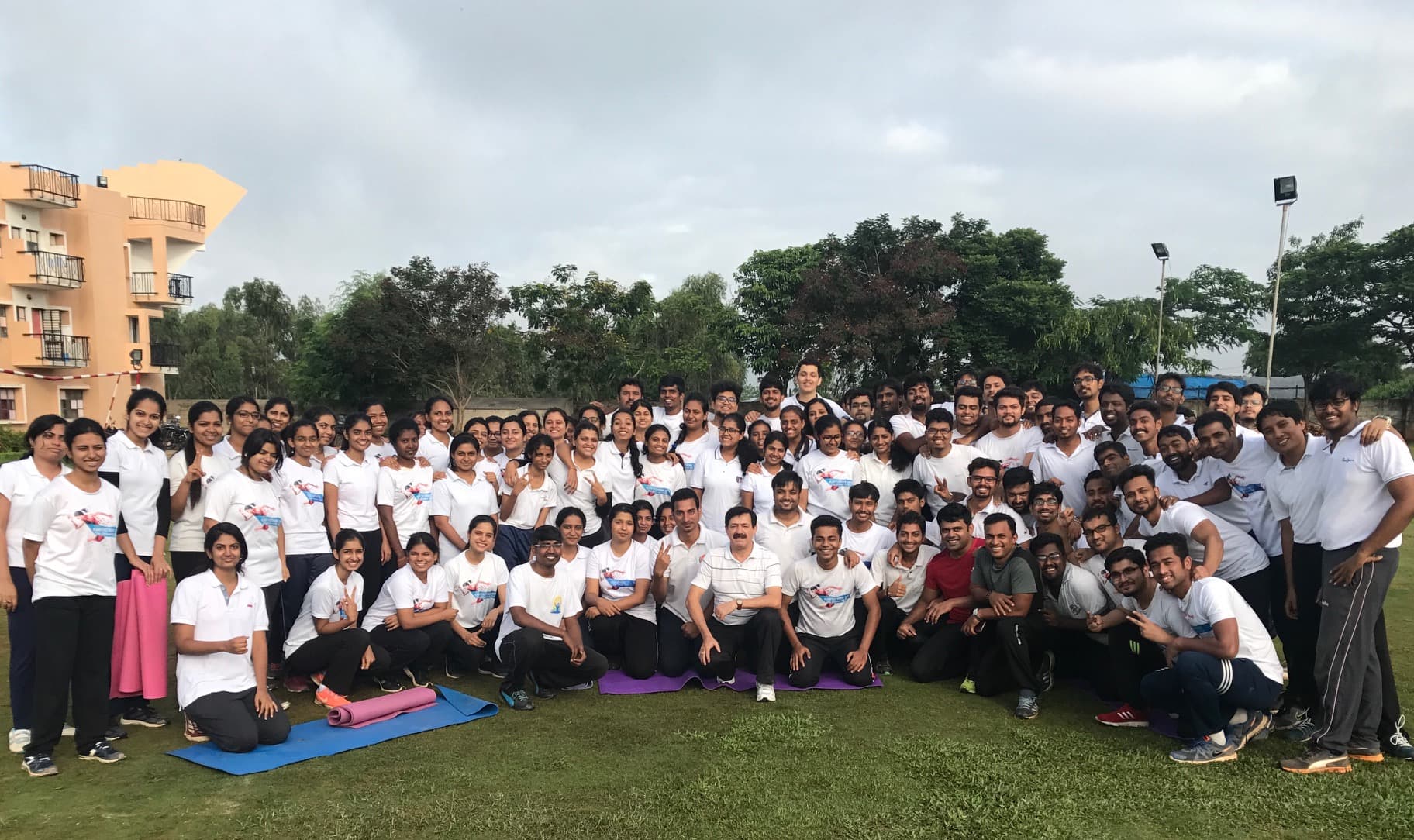 IFIM Law School Bangalore World Yoga Day photo 1