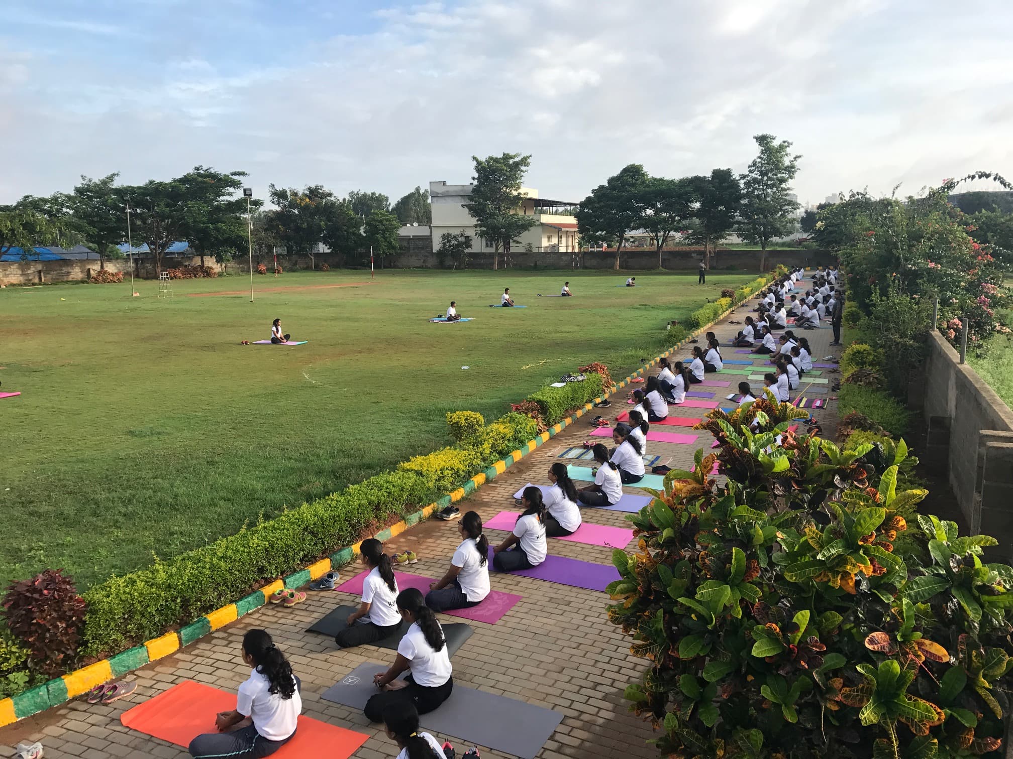 IFIM Law School Bangalore World Yoga Day photo 4