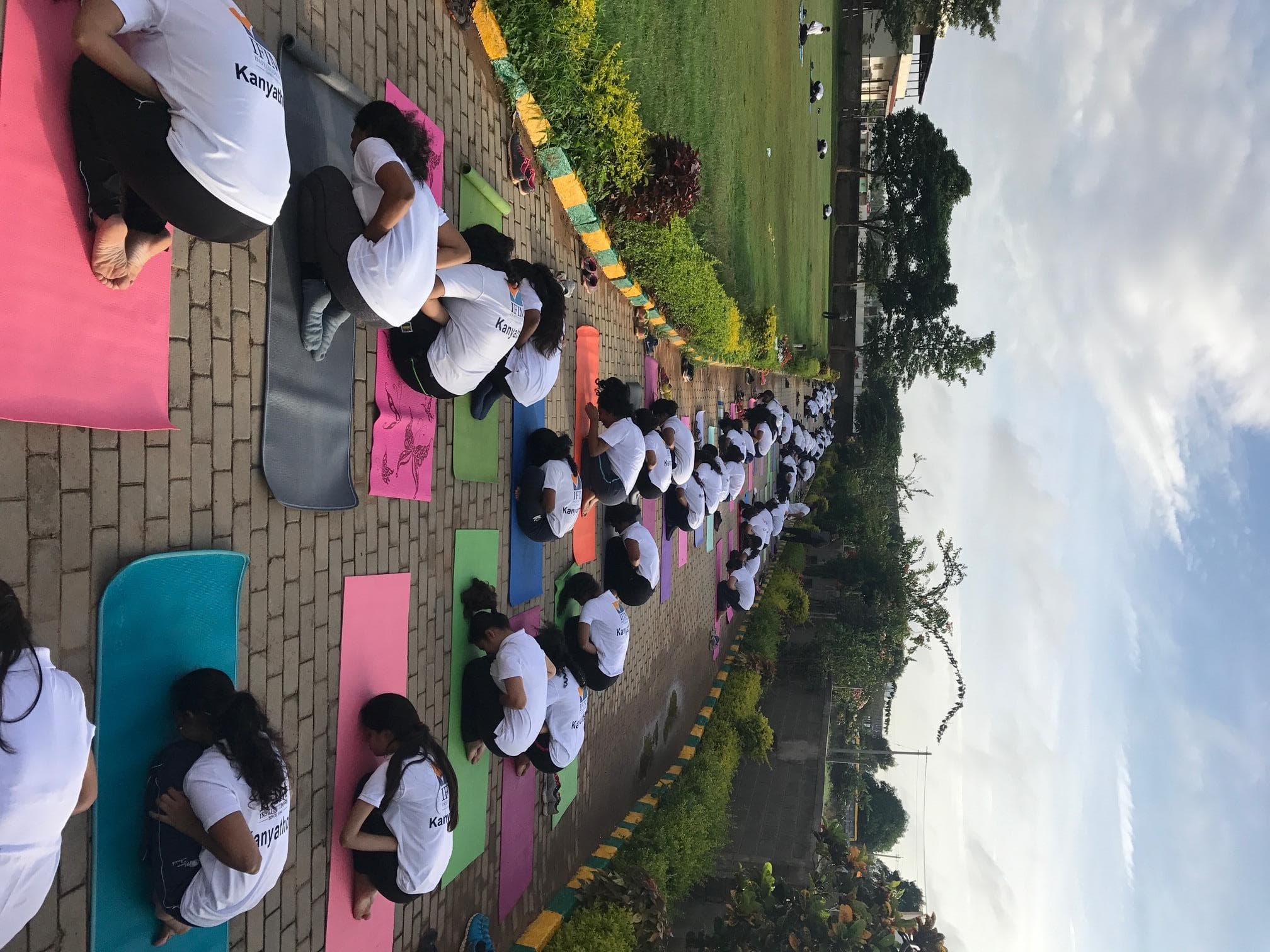 IFIM Law School Bangalore World Yoga Day photo 5