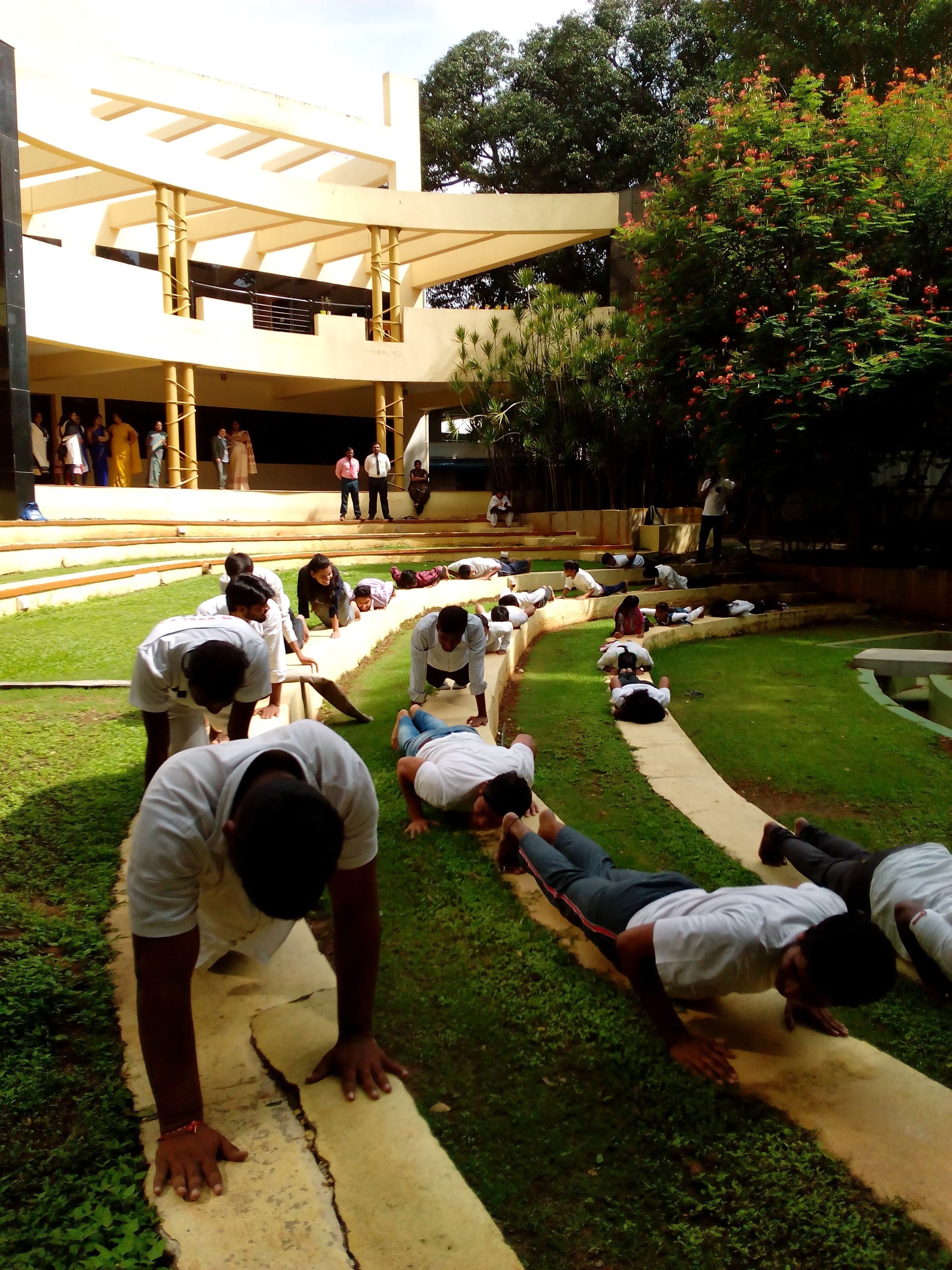 IFIM Law School Bangalore World Yoga Day photo 8