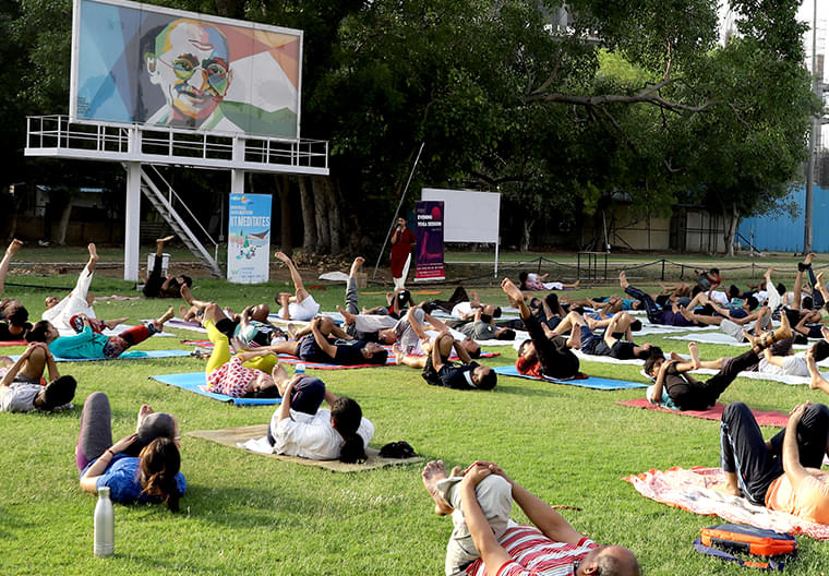 IIT Delhi International Yoga Day photo 6