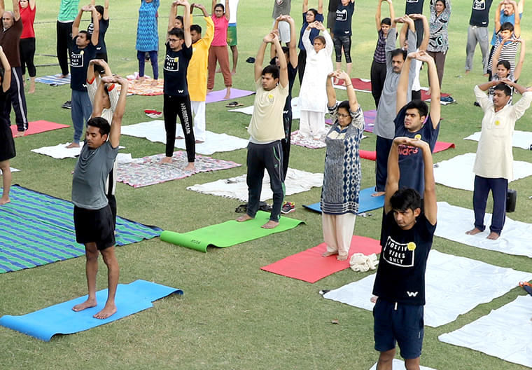 IIT Delhi International Yoga Day photo 7