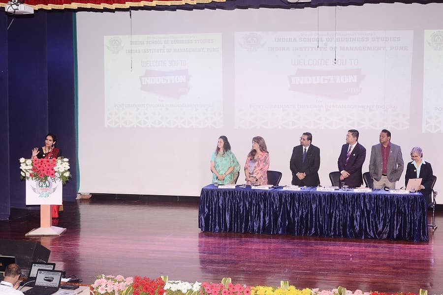 Indira School of Business Studies PGDM Pune PGDM Induction photo 4