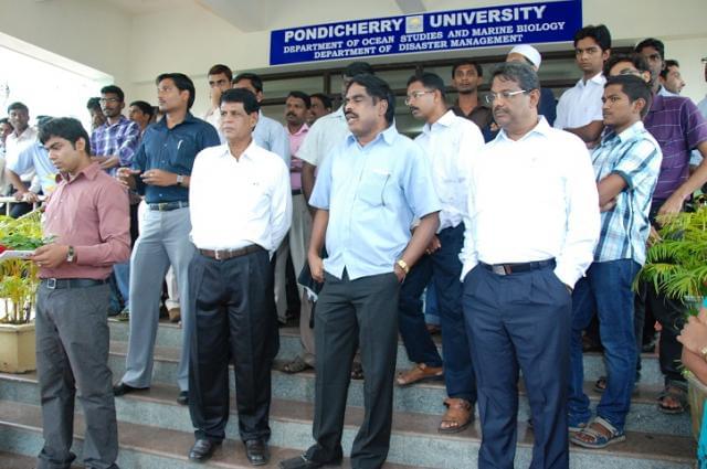 Pondicherry University Building Inauguration photo 2