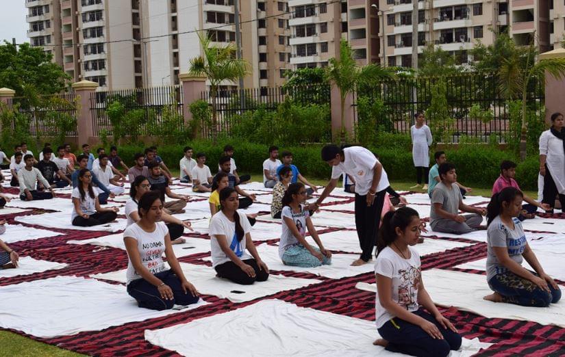 RUHS International Yoga Day Celebration photo 2