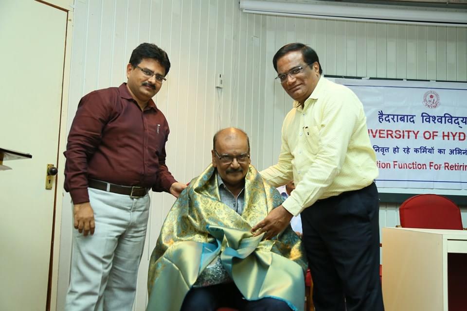 University of Hyderabad Retirement Function photo 5